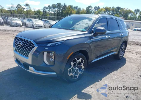 2021 Hyundai Palisade Calligraphy from USA, damaged, VIN KM8R7DHEXMU329339